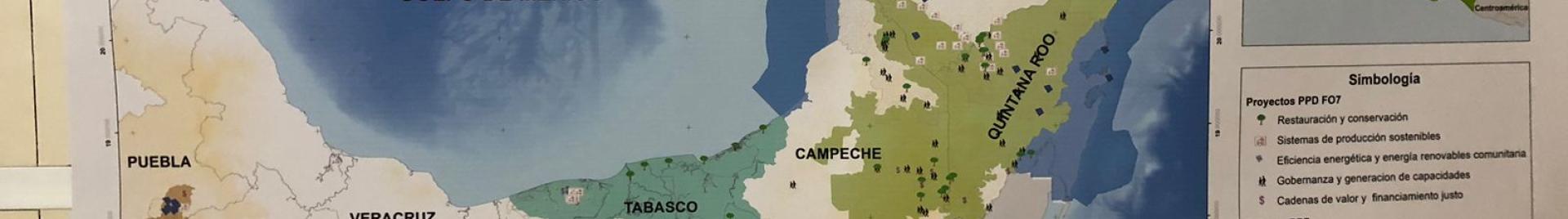Mapa PNUD