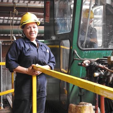 mujer trabajadora